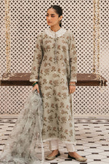 OLIVE ARDOR-2 PIECE (SHIRT AND DUPATTA)