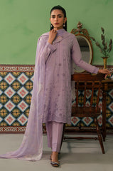 LILAC HAZE-3 PIECE LAWN EMBROIDERED SUIT