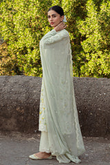 LIME PRIMROSE-3 PIECE LAWN PRINTED SUIT