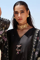 DEEP SHADOW-3 PIECE EMBROIDERED LAWN SUIT