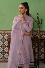 LILAC HAZE-3 PIECE LAWN EMBROIDERED SUIT