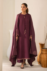 PLUM BERRY-2PC (SHIRT & DUPPATA)
