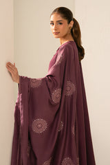 PLUM BERRY-2PC (SHIRT & DUPPATA)