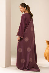 PLUM BERRY-2PC (SHIRT & DUPPATA)