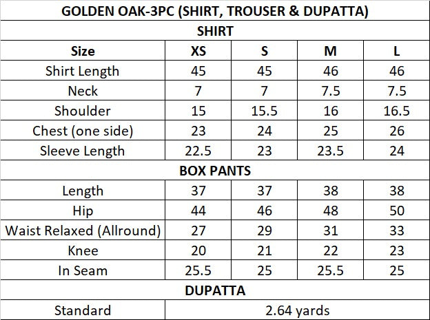 Size Guide