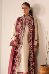 CRIMSON BLUSH-2PC (SHIRT & DUPATTA)