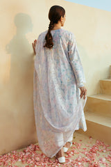 VIOLA PEARL STITCH 3PC: LAWN EMBROIDERED  SUIT