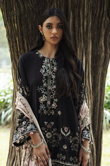 BLACK NOIR-3PC PRINTED MARINA SUIT