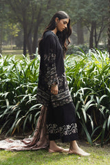 BLACK NOIR-3PC PRINTED MARINA SUIT