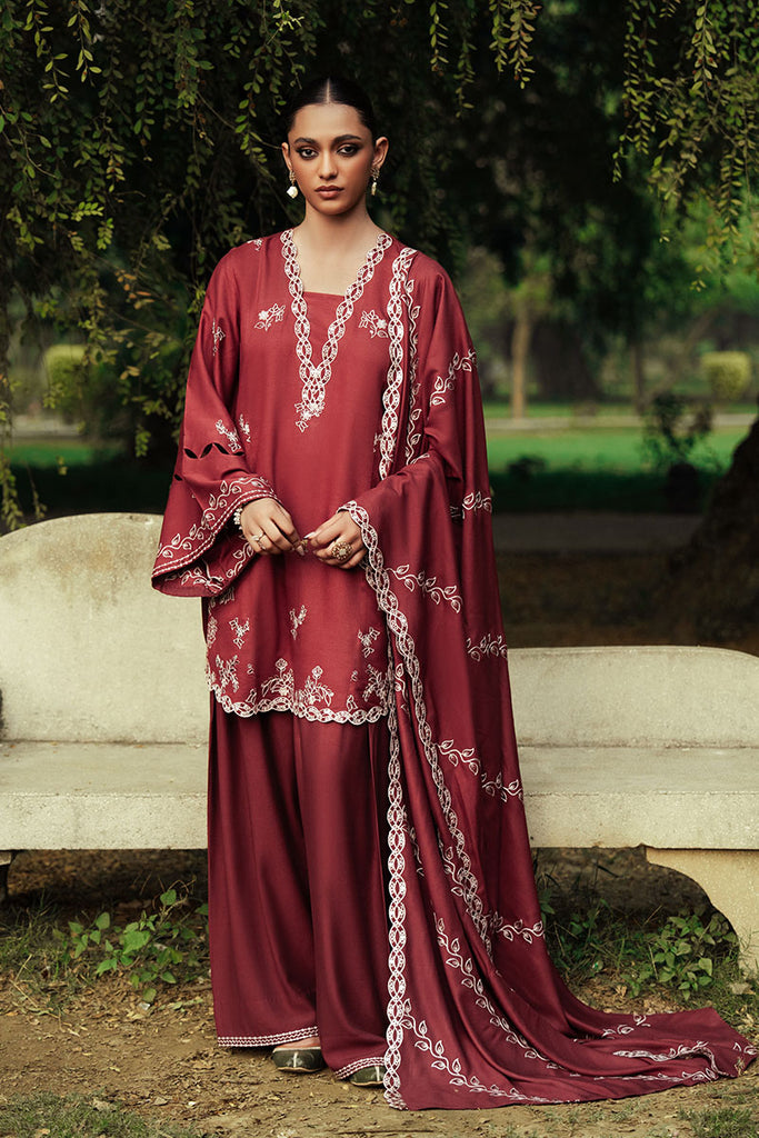 ROUGE LUXE-3PC EMBROIDERED MARINA SUIT