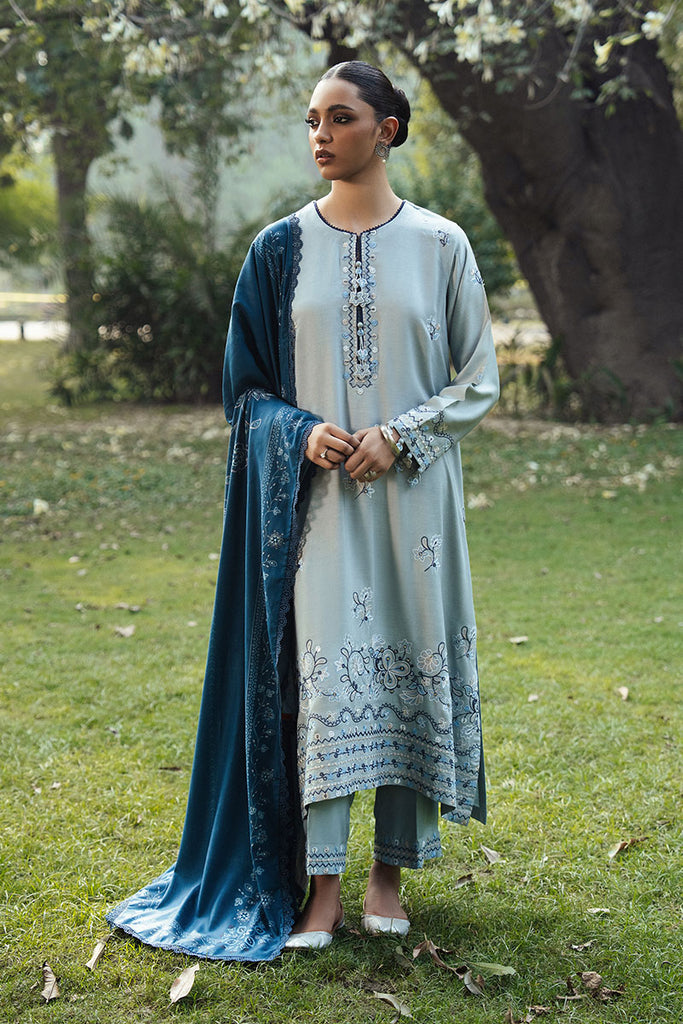 ARONA HAZE-3PC EMBROIDERED MARINA SUIT