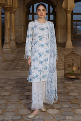 SUMMER MELODY-3PC PRINTED LAWN SUIT