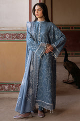 SILVER MIST-3PC JACQUARD SUIT