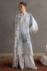 OCEAN BREEZE-3PC PRINTED LAWN SUIT