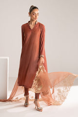 BLUSH HAZE-3PC (SHIRT, TROUSER & DUPATTA)