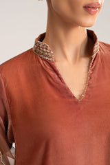 BLUSH HAZE-3PC (SHIRT, TROUSER & DUPATTA)