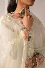 MINTY MIST-3 PIECE EMBROIDERED LAWN SUIT