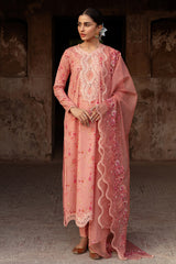 APRICOT CHARM-3 PIECE LAWN PRINTED SUIT