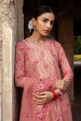 APRICOT CHARM-3 PIECE LAWN PRINTED SUIT