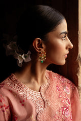 APRICOT CHARM-3 PIECE LAWN PRINTED SUIT