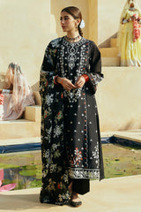 RUSTIC AURA STITCH 3PC: LAWN EMBROIDERED  SUIT