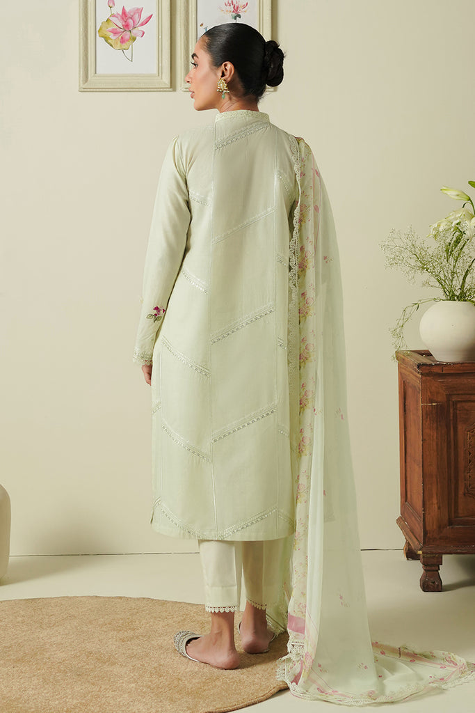 Petals Of Serenity by Feathers RTW Printed Lawn 3 Piece Suit GLOVIX - Casual Collection