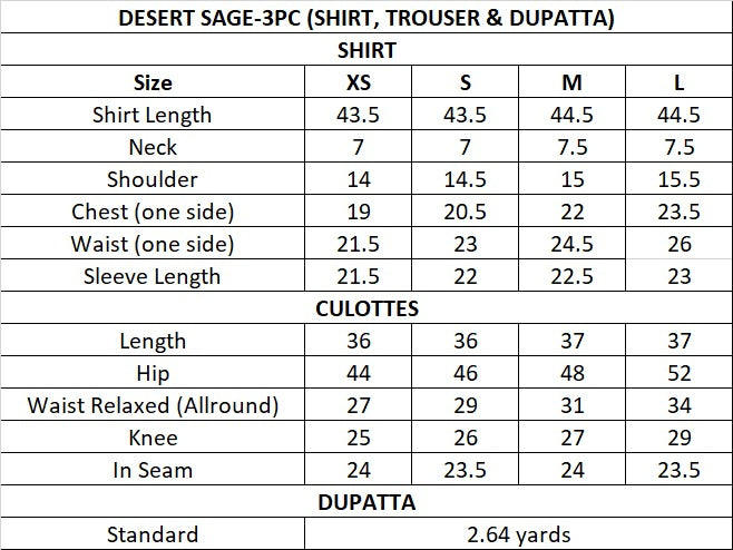 Size Guide