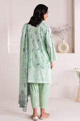 MINT GRACE-3 PIECE PRINTED LAWN SUIT