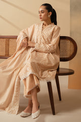 SILVER DUST-3 PIECE EMBROIDERED LAWN SUIT