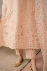 PASTEL FUSION-3 PIECE EMBROIDERED LAWN SUIT