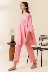 BLUSH HAZE-2 PC PRINTED LAWN SUIT