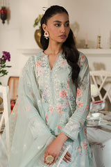 PEARL FLORAL-3 PIECE EMBROIDERED LAWN SUIT