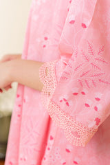 BLUSH HAZE-2 PC PRINTED LAWN SUIT
