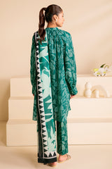 EDEN GLOW-3 PIECE PRINTED LAWN SUIT