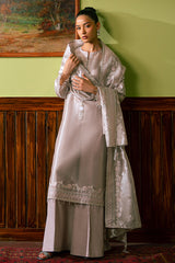 ROSE SHELL-4 PIECE EMBROIDERED ZARI SUIT