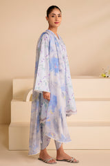 PURPLE HAZE-3 PIECE PRINTED LAWN SUIT