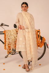 BLUSH PINK-3 PIECE EMBROIDERED LAWN SUIT