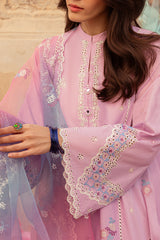 REGAL ORCHARD STITCH 3PC: LAWN EMBROIDERED  SUIT