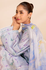 PURPLE HAZE-3 PIECE PRINTED LAWN SUIT