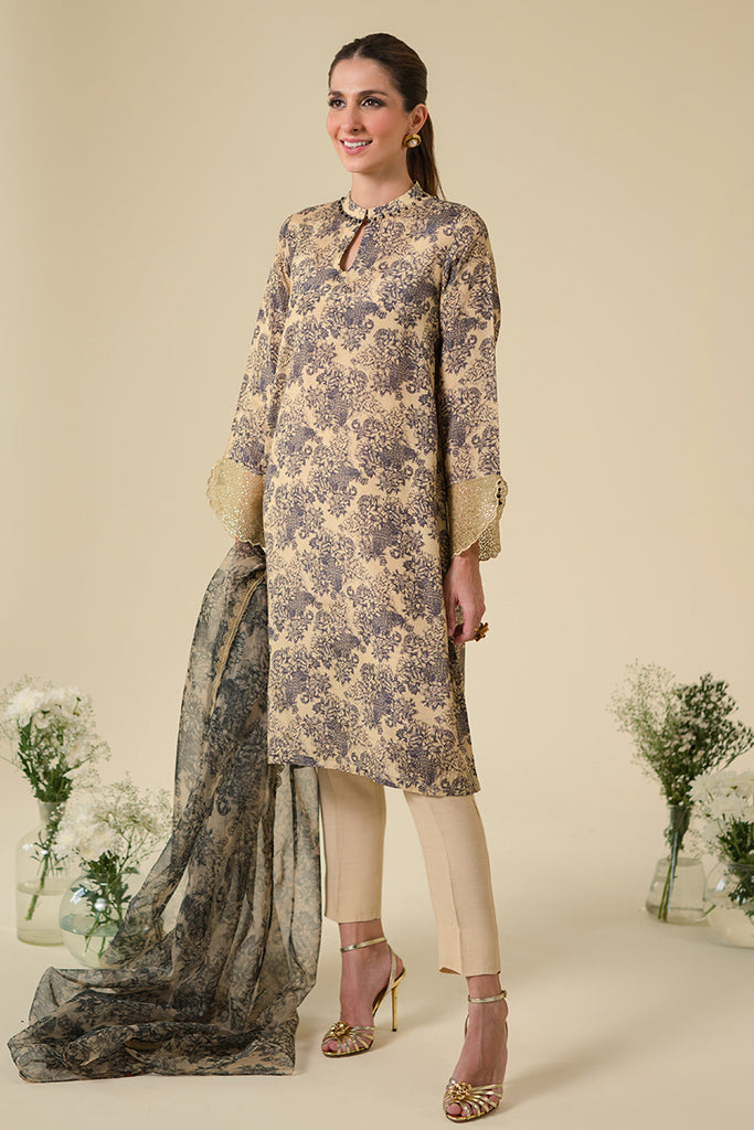 PRAIRIE SAND-2PC (SHIRT & DUPATTA)