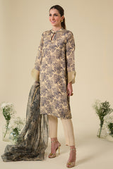 PRAIRIE SAND-2PC (SHIRT & DUPATTA)