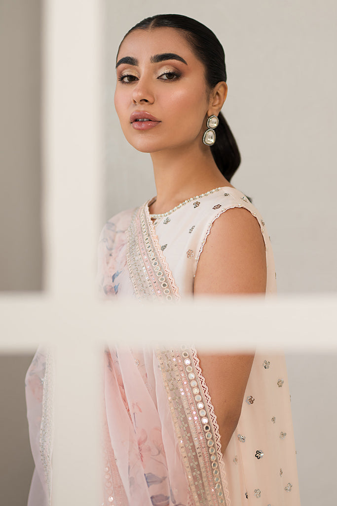 Unstitched Embroidered Chiffon Suit | MPC-24-106