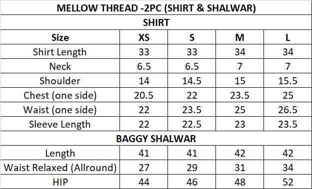 Size Guide