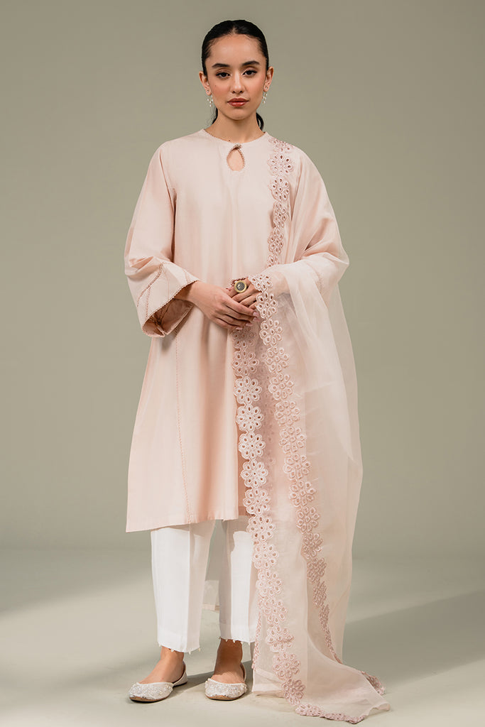 PINK SHADOW-2 PIECE (SHIRT AND DUPATTA)