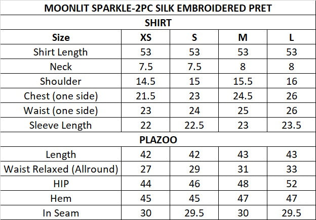 Size Guide