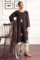 BROWN OCHRE-2 PC (SHIRT & DUPATTA)