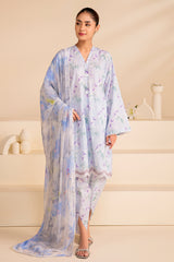 PURPLE HAZE-3 PIECE PRINTED LAWN SUIT