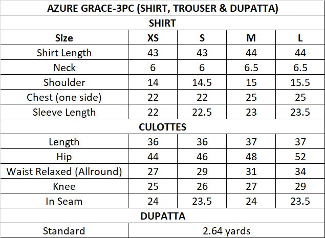 Size Guide