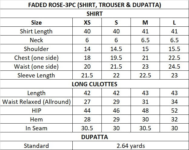 Size Guide