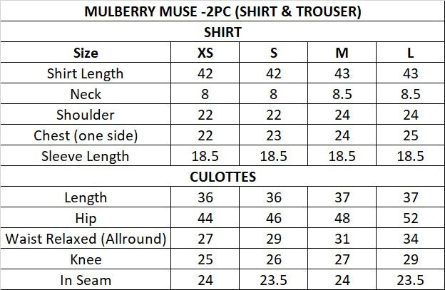 Size Guide